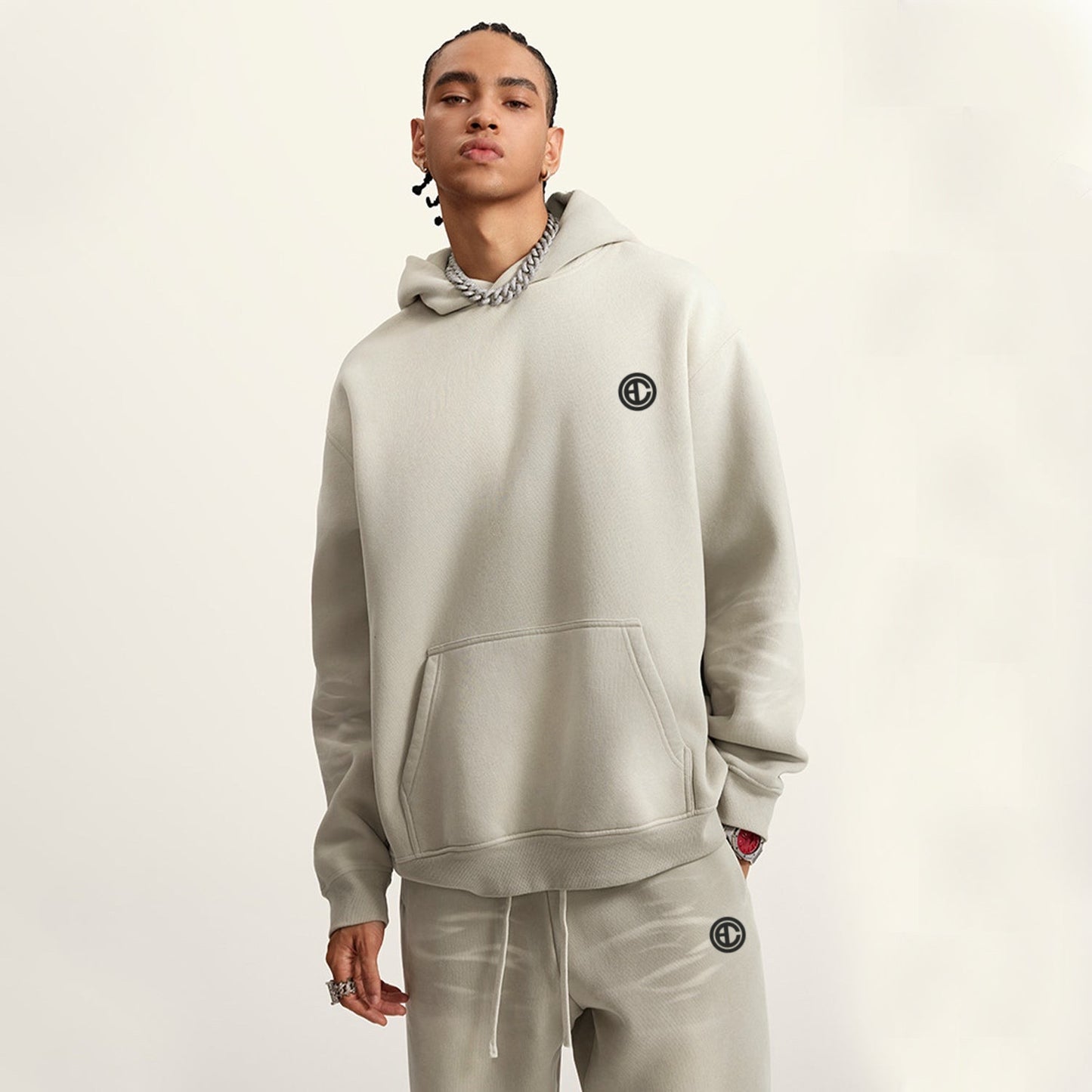 Gray Camel Washed Dyed HC hoodie SBG