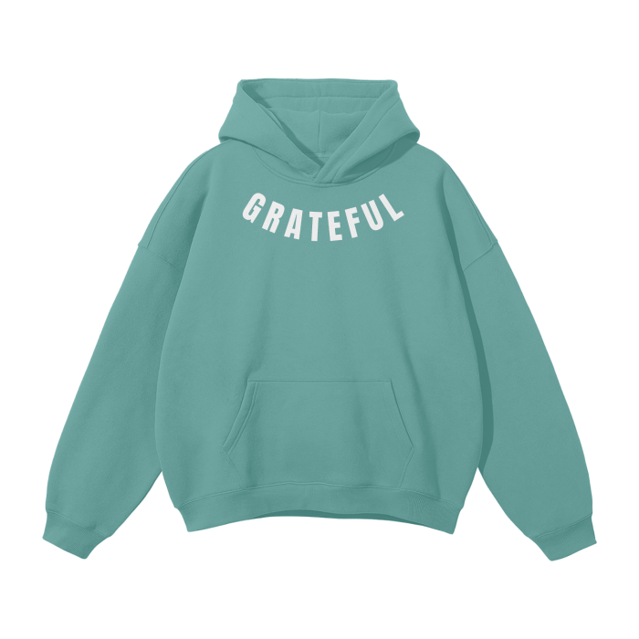 Oversized Grateful Hoodie