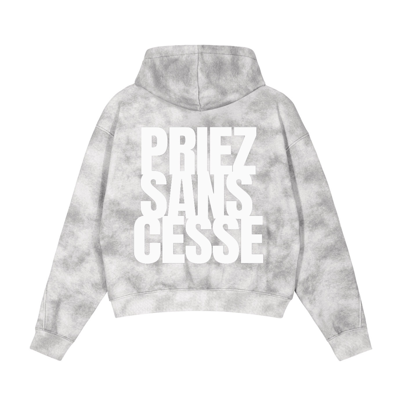 HC Priez Cans Cesse Flower Gray Zip hoodie