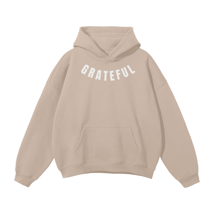 Oversized Grateful Hoodie