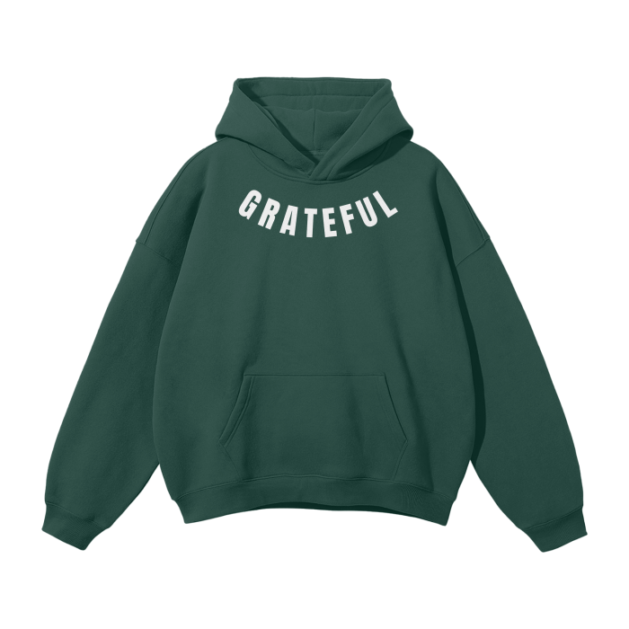 Oversized Grateful Hoodie