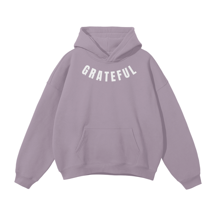 Oversized Grateful Hoodie