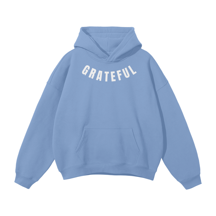 Oversized Grateful Hoodie