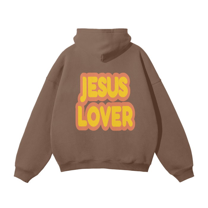 Jesus Lover Oversized Hoodie