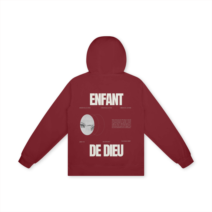 Enfant de Dieu French Hoodie