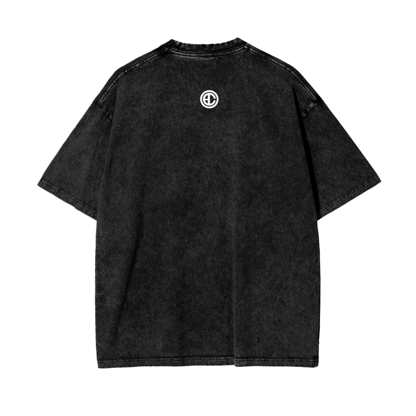 Jésus guérit Oversized T-shirt Noir