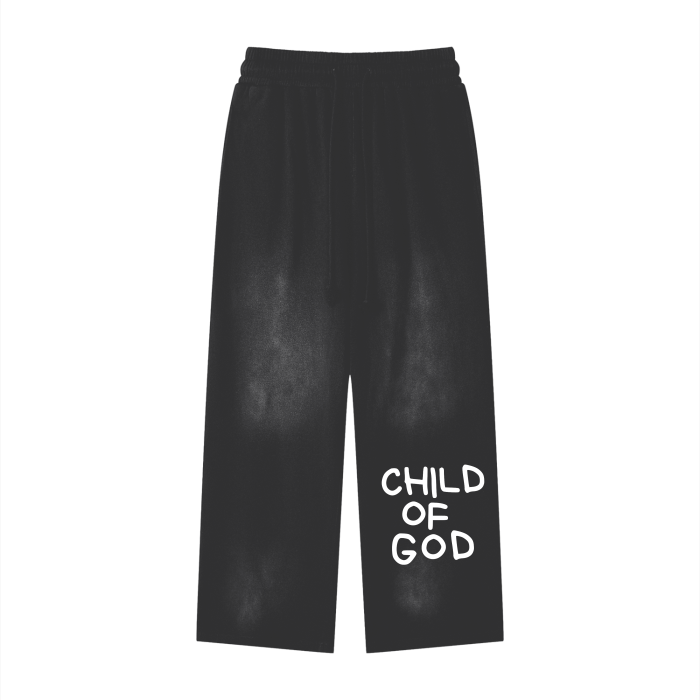 CHILD OF GOD - Handcrafted Loose fit Sweatpants