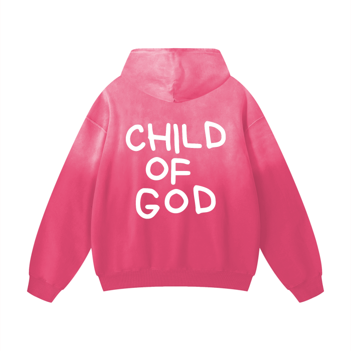 CHILD OF GOD - Handcrafted Oversized Hoodie