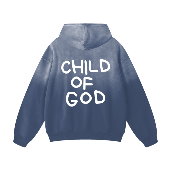 CHILD OF GOD - Handcrafted Oversized Hoodie