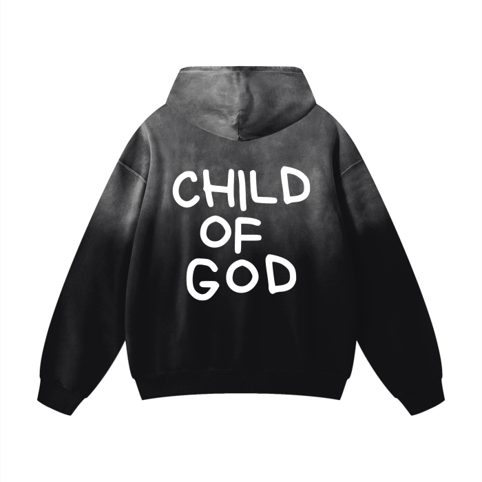 CHILD OF GOD - Handcrafted Oversized Hoodie