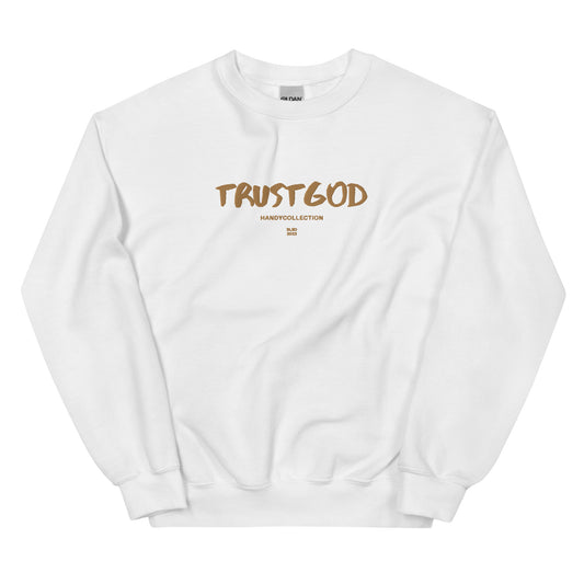 Trust God (gold design) Crewneck